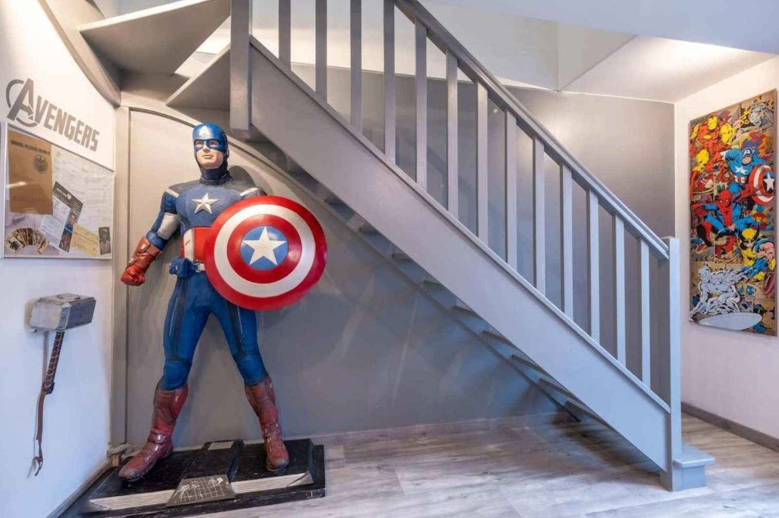 Statue de Captain America